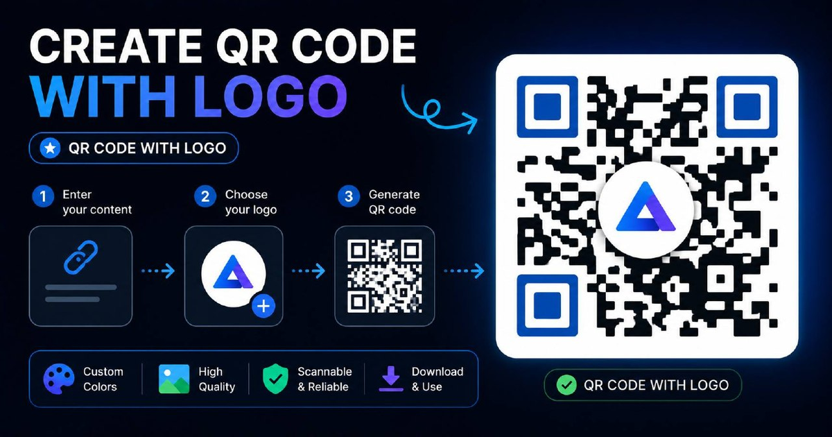 How to Add a Logo to a QR Code Without Breaking the Scan